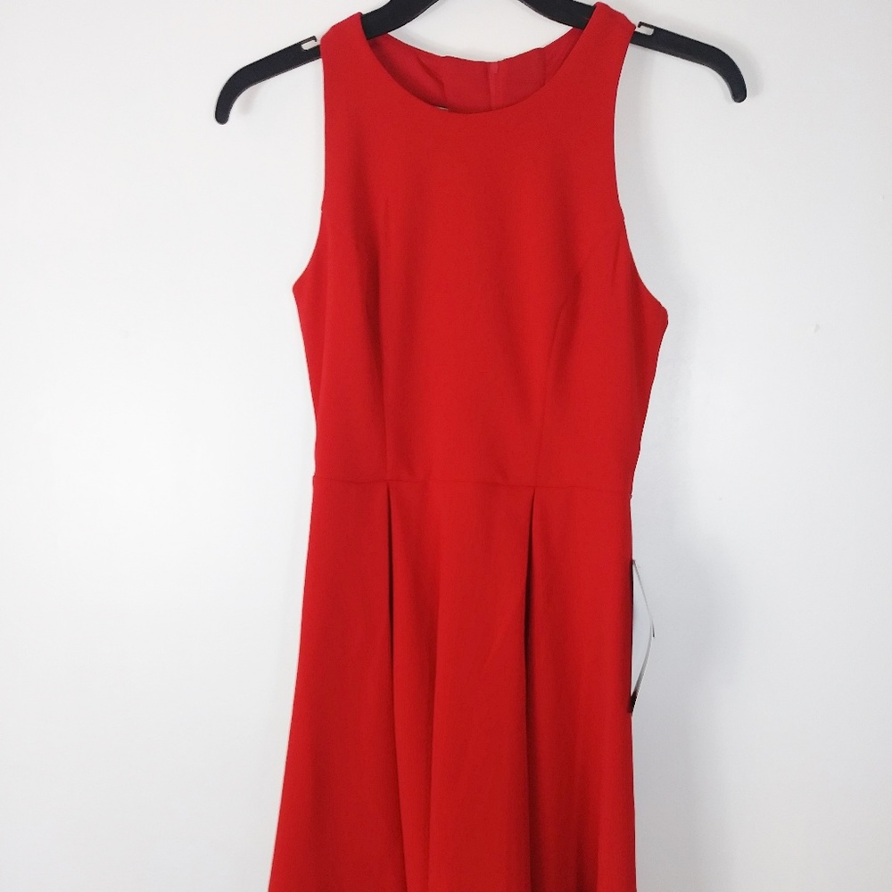 NEW B Smart Red sleeve less open back dress size 9